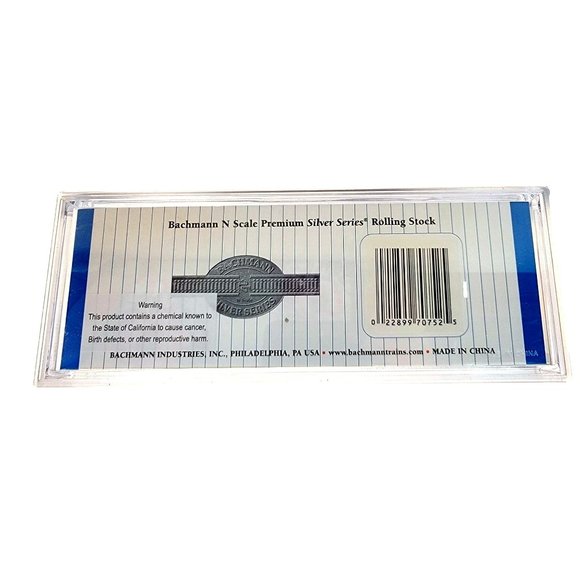 Bachmann N Scale Silver Series Rolling Stock No 70752 N 36 Wide Vision Caboose - Picture 4 of 4